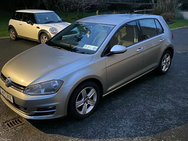 Volkswagen Golf Hatchback, Diesel, 2014, Silver