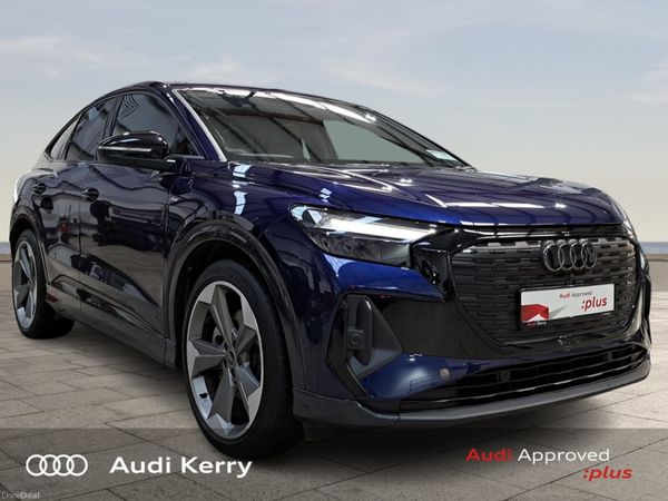 Audi Q4 e-tron SUV, Electric, 2024, Blue