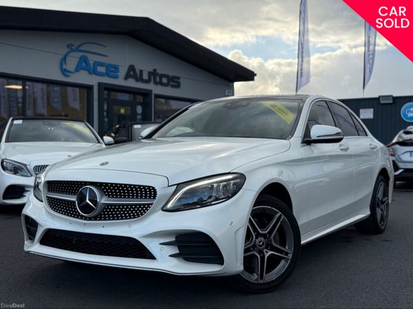 Mercedes-Benz C-Class Saloon, Diesel, 2019, White