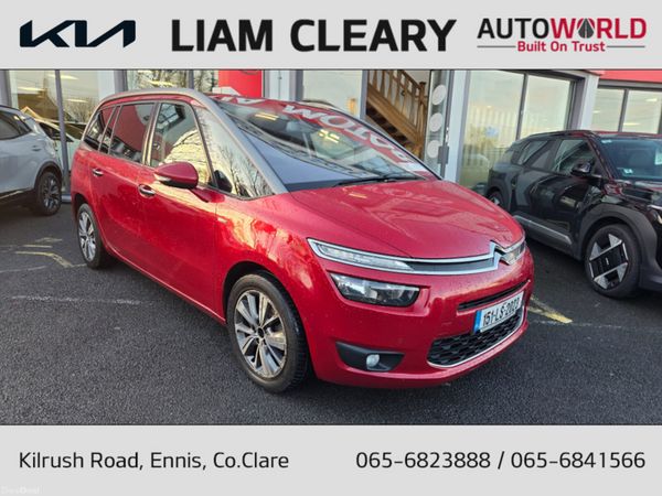 Citroen Grand C4 Picasso MPV, Diesel, 2015, Red