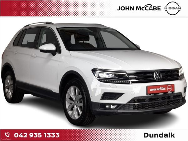 Volkswagen Tiguan SUV, Diesel, 2018, White