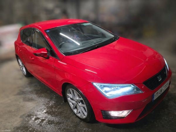 SEAT Leon Hatchback, Diesel, 2017, Red