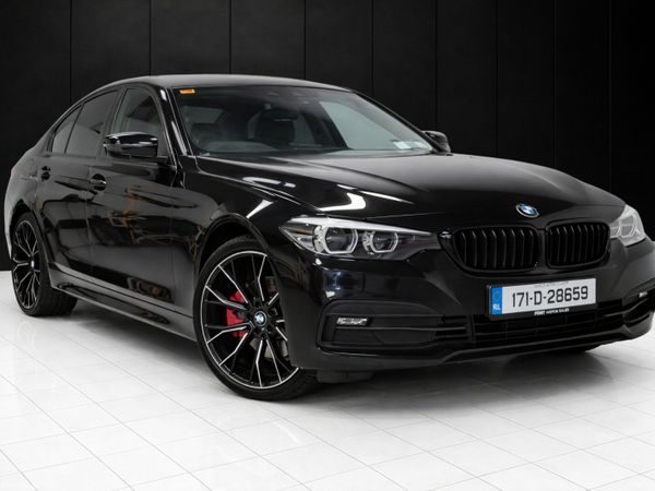 BMW 5-Series Saloon, Diesel, 2017, Black
