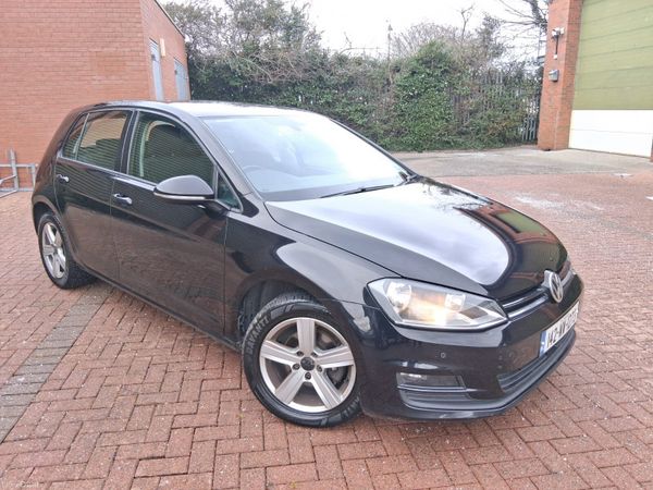 Volkswagen Golf Hatchback, Diesel, 2014, Black