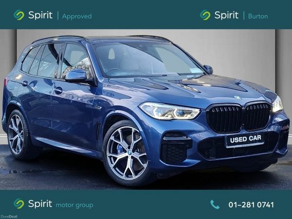 BMW X5 SUV, Petrol Hybrid, 2022, Blue