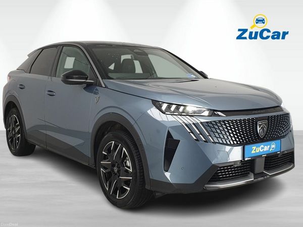Peugeot 3008 SUV, Petrol Hybrid, 2025, Blue