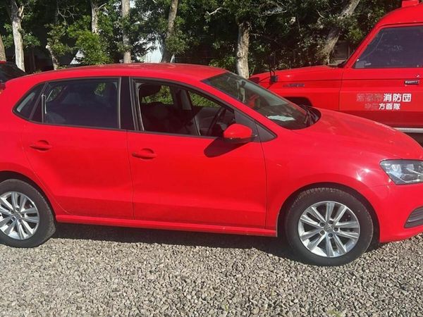 Volkswagen Polo Hatchback, Petrol, 2016, Red