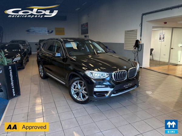BMW X3 SUV, Petrol, 2018, Black