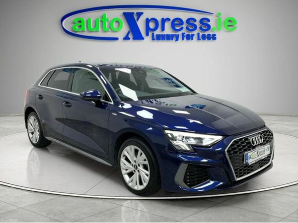 Audi A3 Hatchback, Petrol Plug-in Hybrid, 2022, Blue