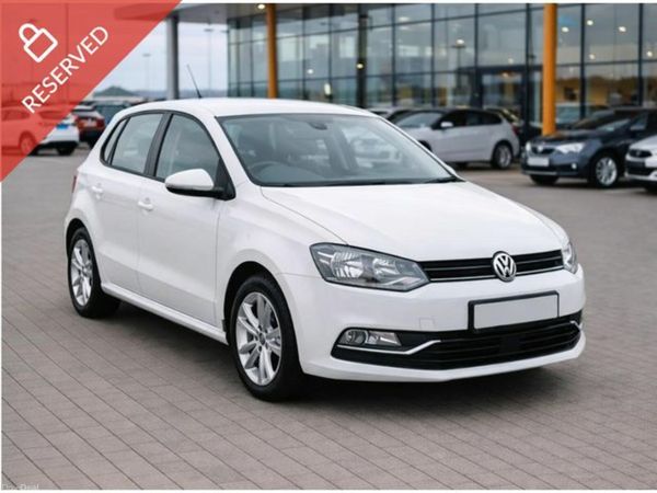 Volkswagen Polo Hatchback, Petrol, 2015, White