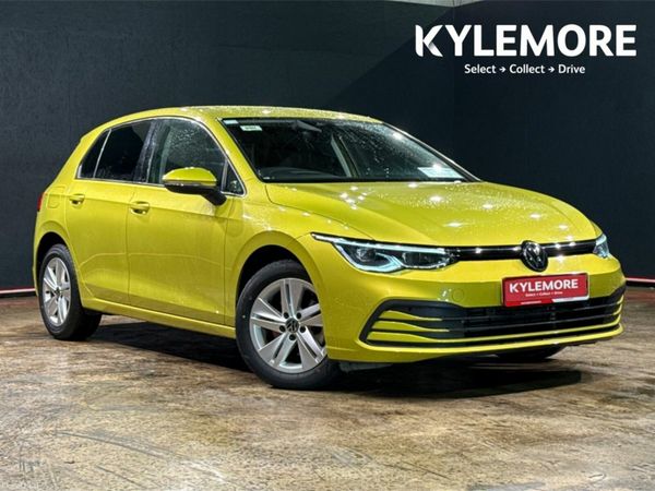 Volkswagen Golf Hatchback, Petrol Hybrid, 2021, Yellow