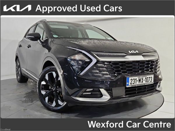 Kia Sportage SUV, Petrol Plug-in Hybrid, 2023, Black
