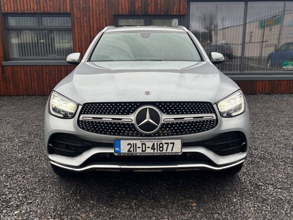 Mercedes-Benz GLC SUV, Diesel Plug-in Hybrid, 2021, Silver