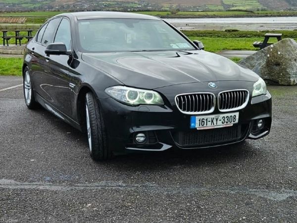 BMW 5-Series Saloon, Diesel, 2016, Black