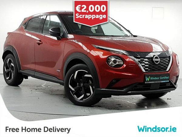 Nissan Juke SUV, Petrol, 2023, Red