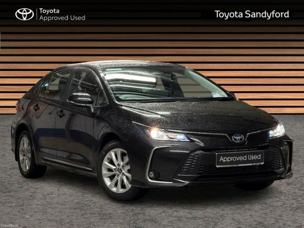 Toyota Corolla Saloon, Petrol Hybrid, 2024, Black