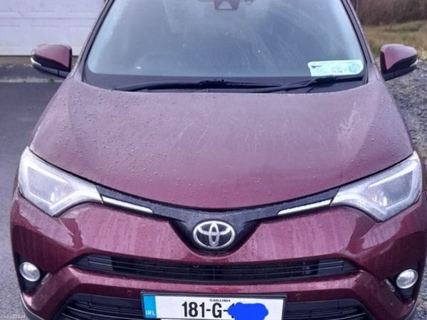 Toyota RAV4 SUV, Diesel, 2018, Red