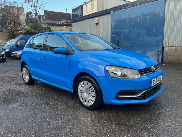 Volkswagen Polo Hatchback, Petrol, 2015, Blue