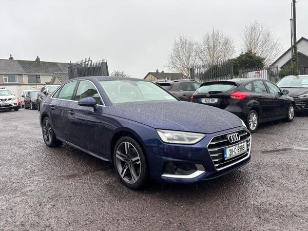 Audi A4 Saloon, Diesel, 2021, Blue