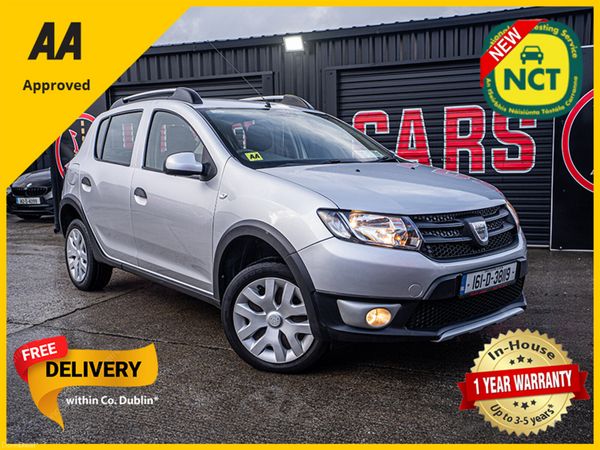 Dacia Sandero Stepway Hatchback, Petrol, 2016, Silver