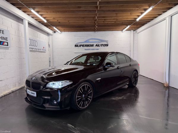 BMW 5-Series Saloon, Diesel, 2016, Black