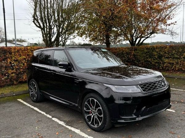 Land Rover Range Rover Sport SUV, Petrol Plug-in Hybrid, 2021, Black