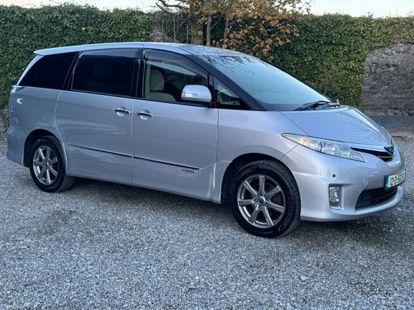 Toyota Estima MPV, Petrol Hybrid, 2012, Silver