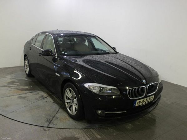 BMW 5-Series Saloon, Diesel, 2013, Black