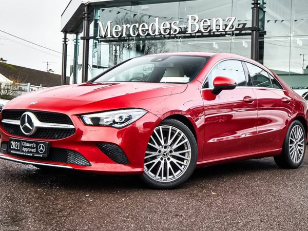 Mercedes-Benz CLA Saloon, Petrol, 2021, Red