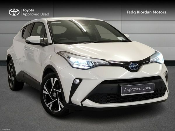 Toyota C-HR SUV, Petrol Hybrid, 2023, White