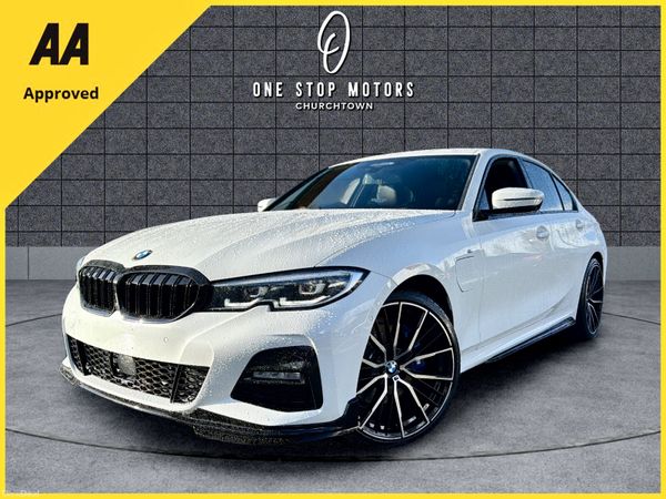 BMW 3-Series Saloon, Petrol Plug-in Hybrid, 2020, White