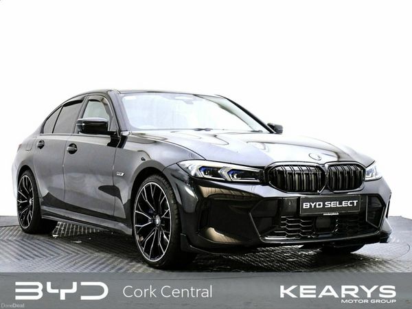 BMW 3-Series Saloon, Petrol Plug-in Hybrid, 2023, Black