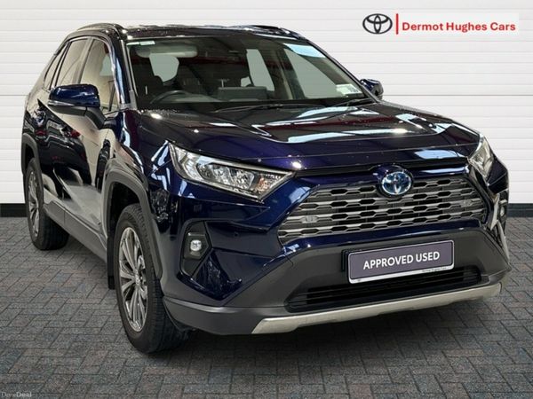 Toyota RAV4 SUV, Petrol Hybrid, 2024, Blue