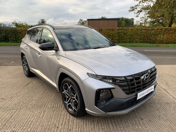 Hyundai Tucson SUV, Petrol Hybrid, 2021, Silver