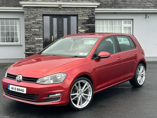 Volkswagen Golf Estate, Diesel, 2014, Red