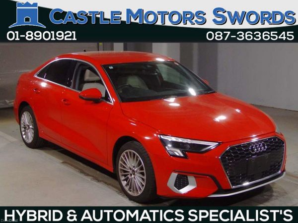 Audi A3 Saloon, Petrol, 2022, Red