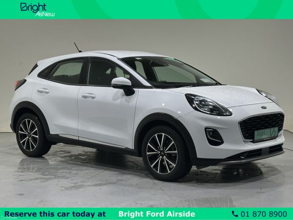 Ford Puma MPV, Petrol Hybrid, 2023, White