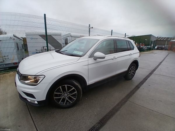 Volkswagen Tiguan SUV, Diesel, 2017, White