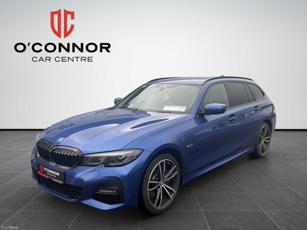 BMW 3-Series Estate, Petrol Plug-in Hybrid, 2022, Blue