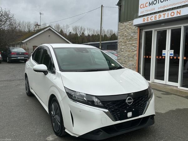 Nissan Note Hatchback, Petrol Hybrid, 2021, White
