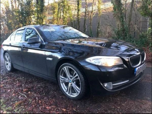 BMW 5-Series Saloon, Diesel, 2012, Black