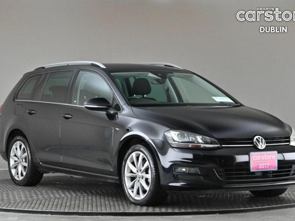 Volkswagen Golf Estate, Petrol, 2017, Black