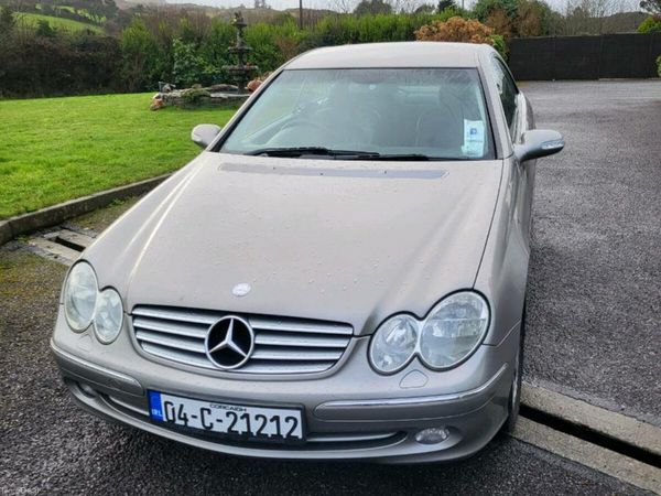 Mercedes-Benz CLK Coupe, Petrol, 2004, Silver