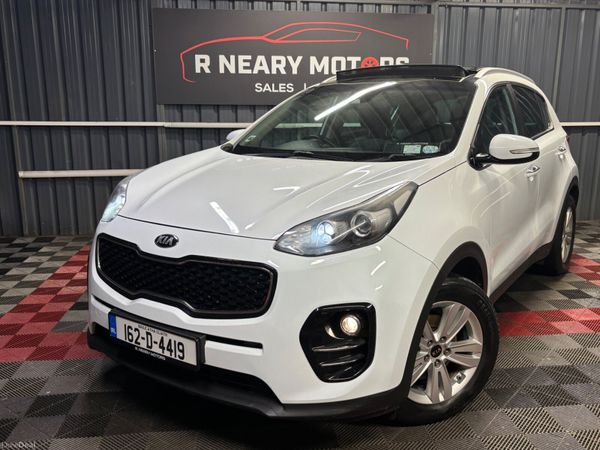 Kia Sportage SUV, Diesel, 2016, White