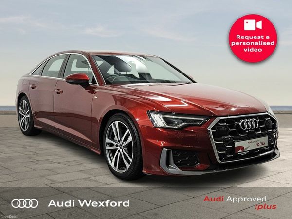 Audi A6 Saloon, Diesel, 2024, Red