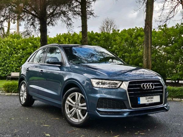 Audi Q3 SUV, Petrol, 2017, Blue