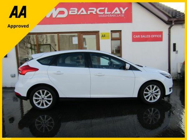 Ford Focus Hatchback, Petrol, 2018, White