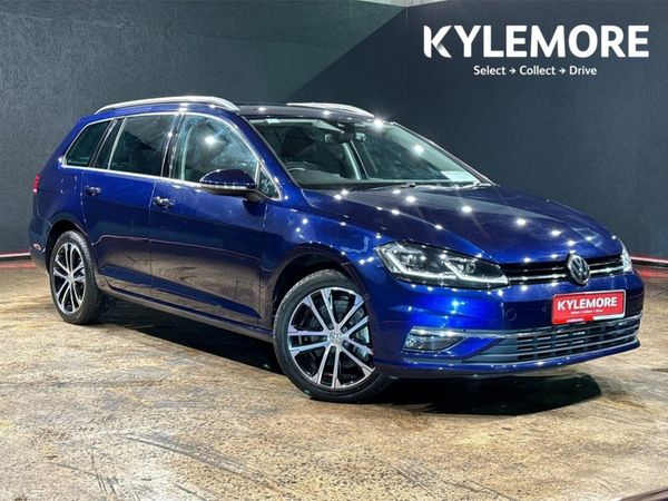 Volkswagen Golf Estate, Petrol, 2020, Blue