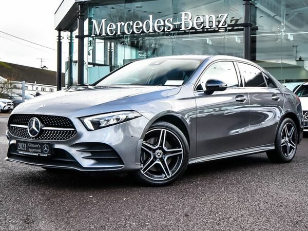 Mercedes-Benz A-Class Saloon, Petrol Hybrid, 2023, Grey