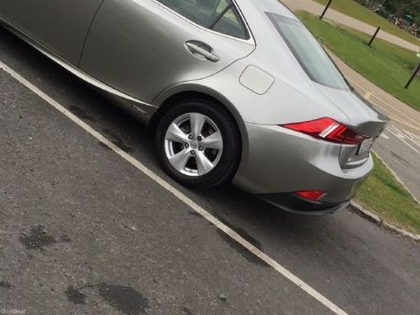 Lexus IS Saloon, Petrol Hybrid, 2013, Silver